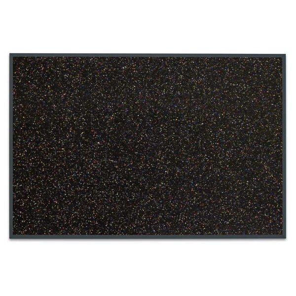 Sliding Door Indoor Enclosed Corkboard, 9